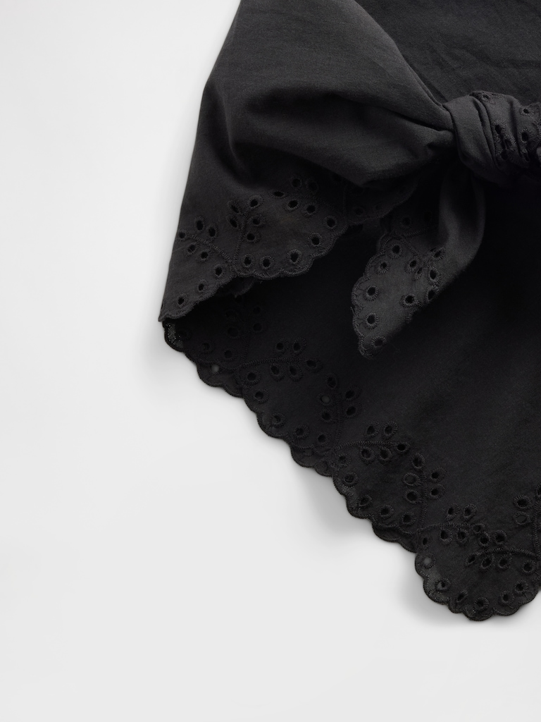 Eyelet Bandana Scarf