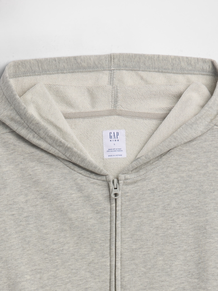 Kids Relaxed French Terry Zip Hoodie