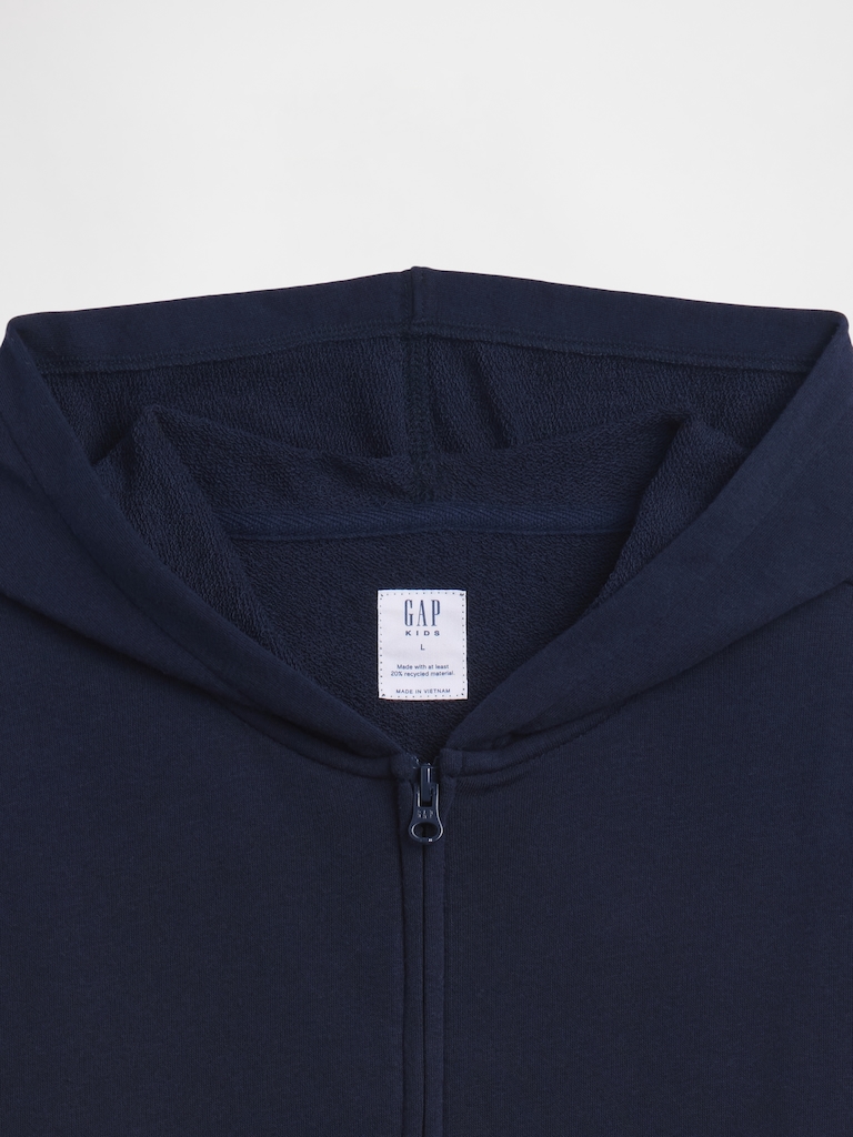 Kids Relaxed French Terry Zip Hoodie