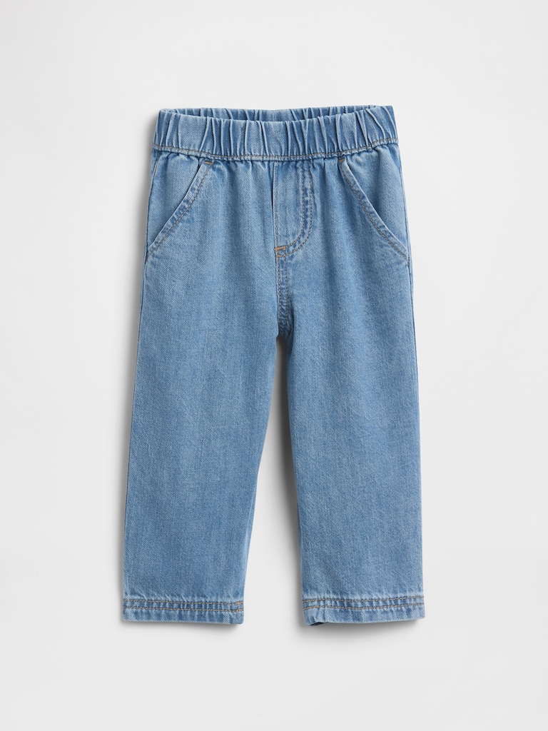 Baby Pull-On Soft Denim Pants