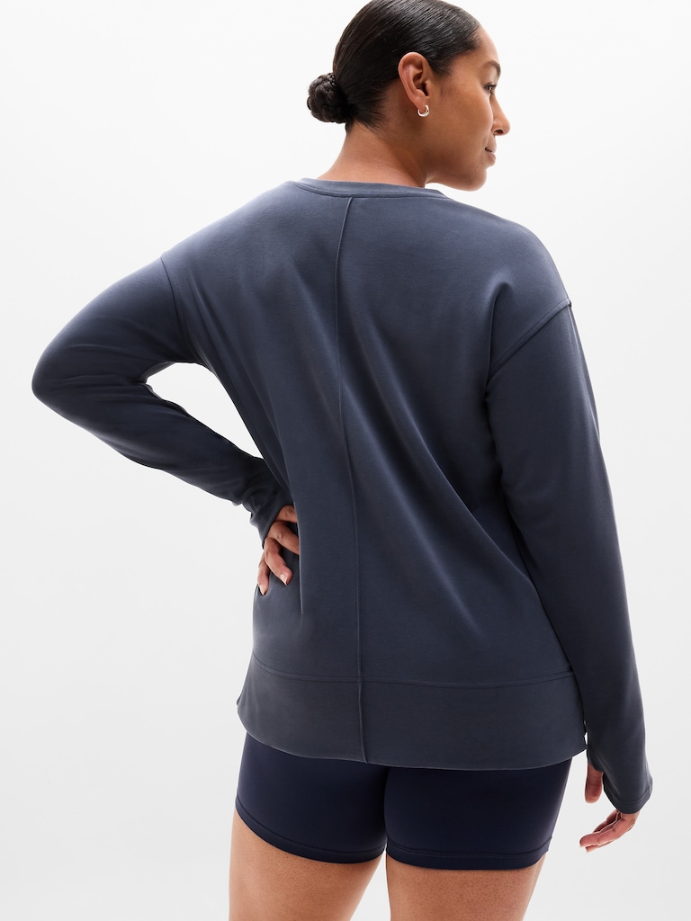 Seasoft V Neck Sweatshirt