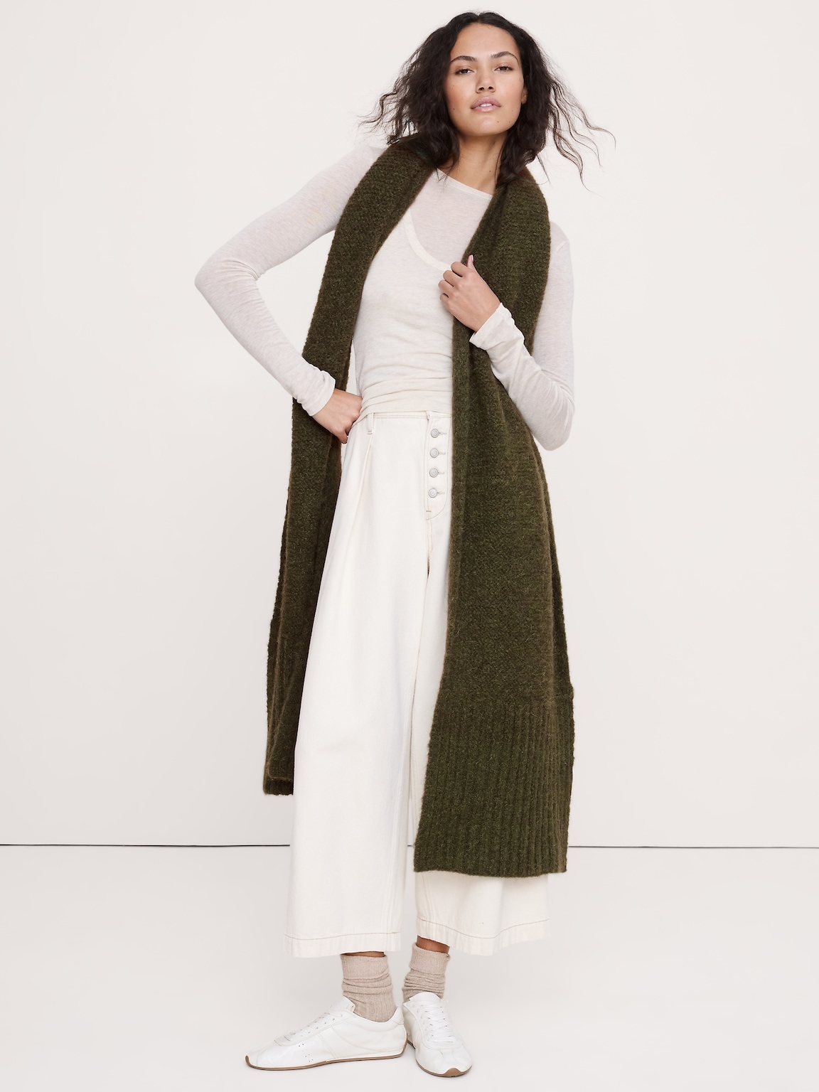 Italian Alpaca-Blend Scarf