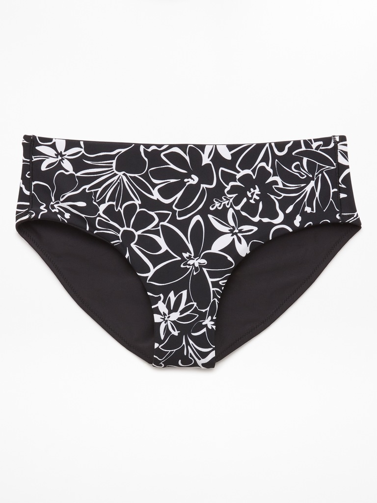 Athleta Girl Reversible Mid Rise Swim Bottom