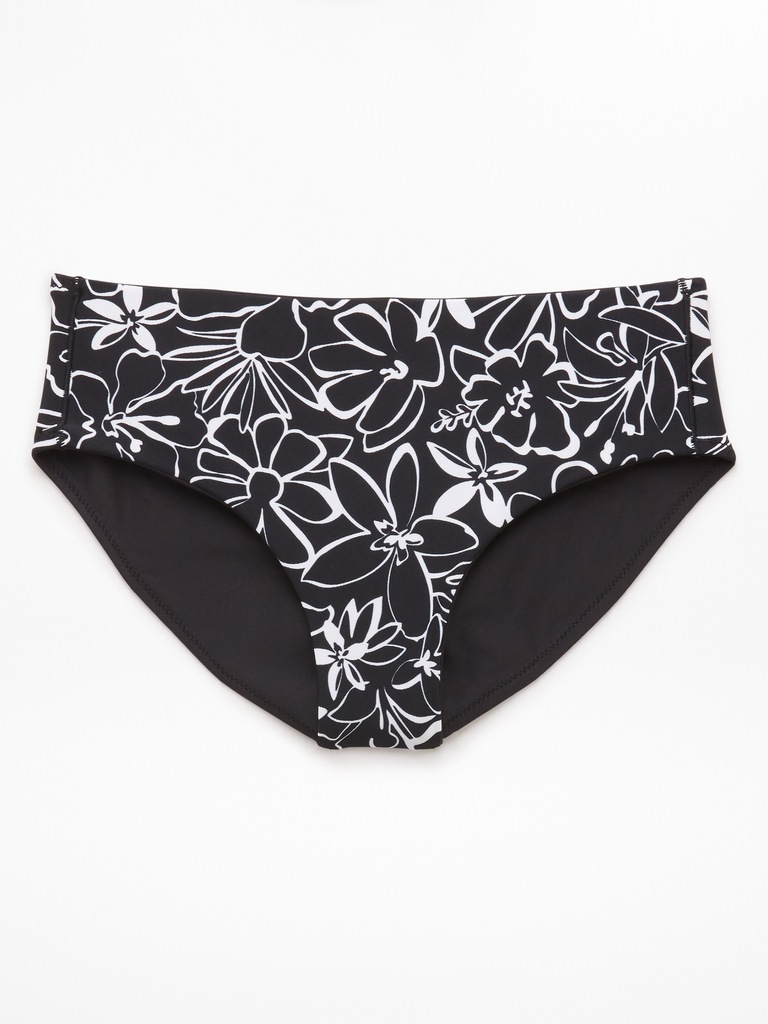 Athleta Girl Reversible Mid Rise Swim Bottom