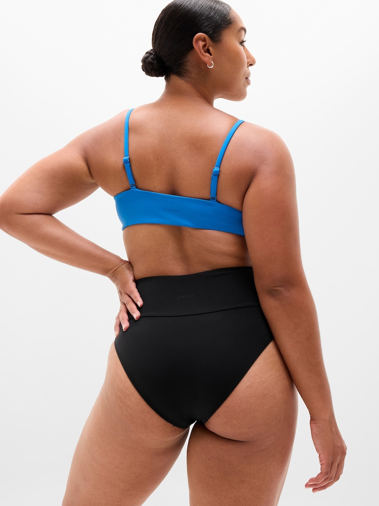 Ultra High Waist Swim Bottom