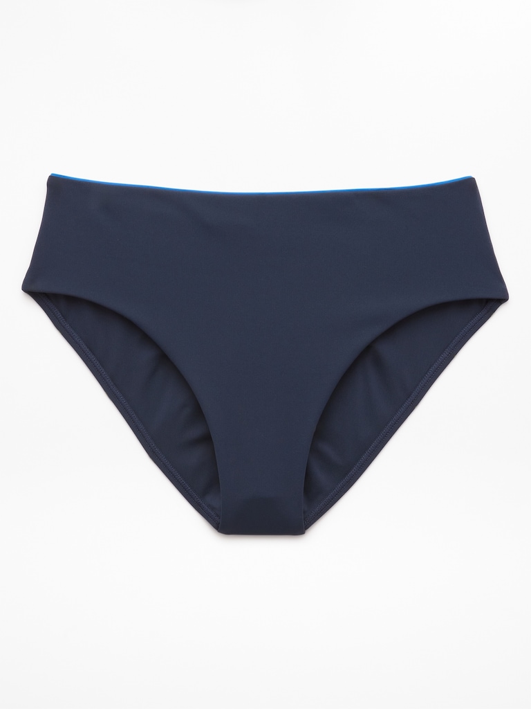 High Waist Full Tipped Swim Bottom