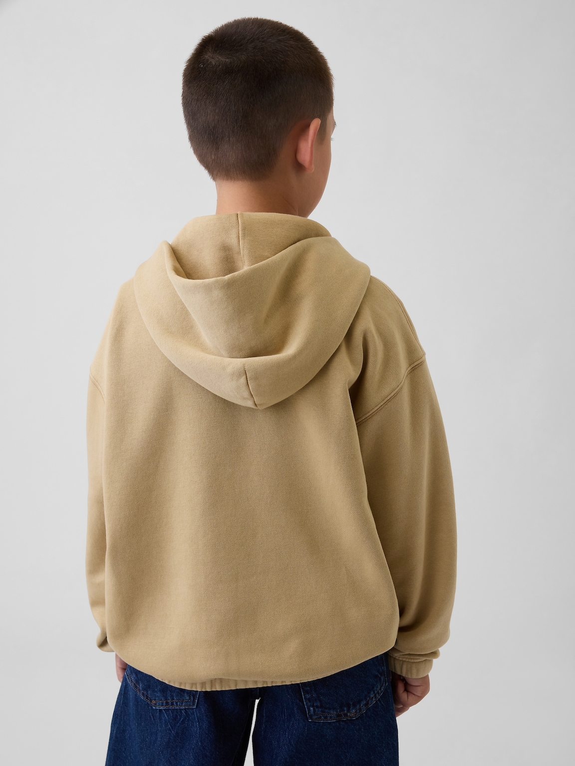 Kids VintageSoft Relaxed Zip Hoodie
