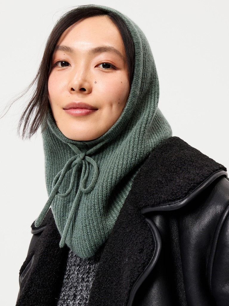 Rib-Knit Balaclava