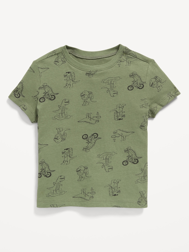 Printed Short-Sleeve T-Shirt for Toddler Boys