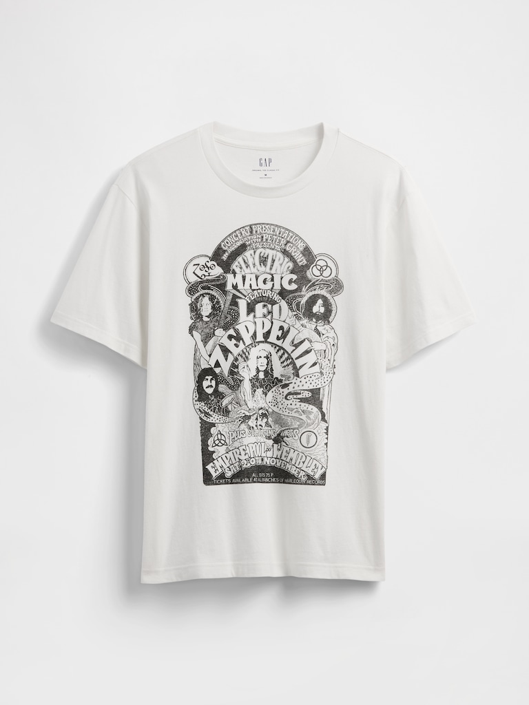 Led Zeppelin Relaxed Graphic T-Shirt