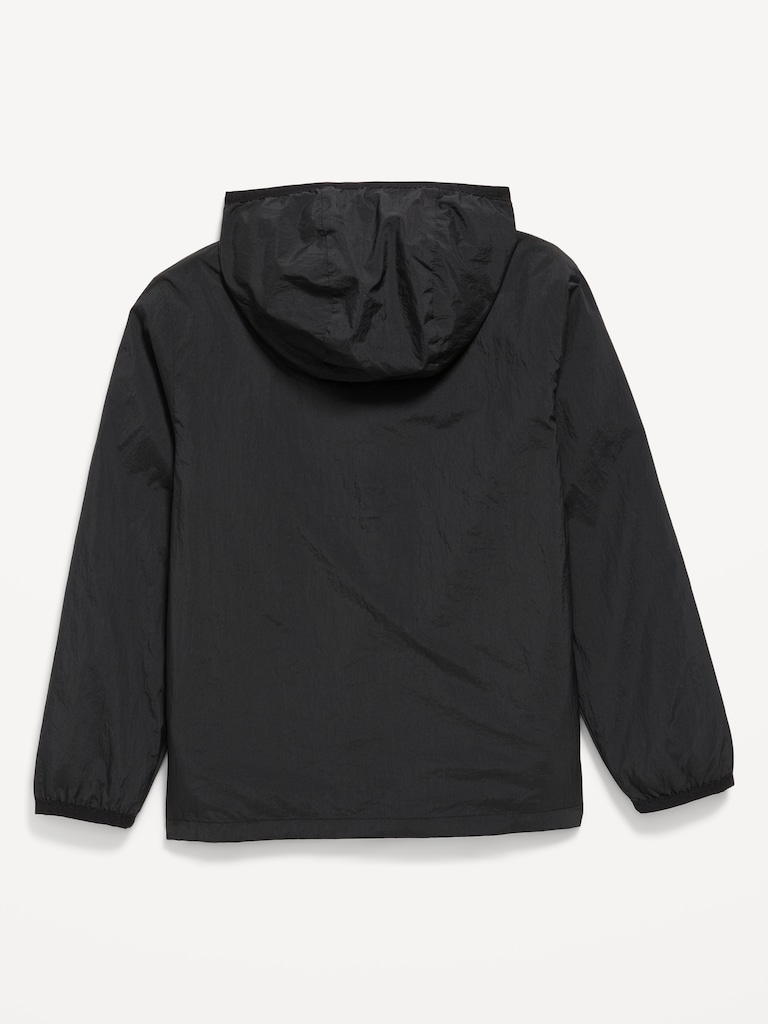 Water-Resistant Zip-Front Jacket for Boys