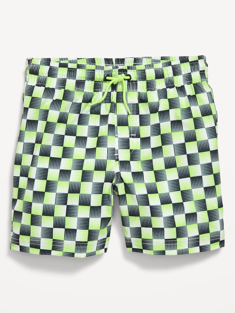 Printed Swim Trunks for Boys