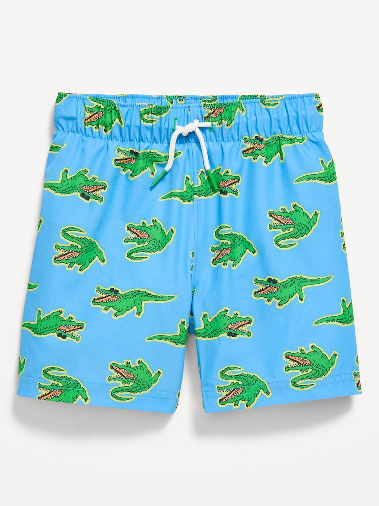 Printed Swim Trunks for Toddler Boys
