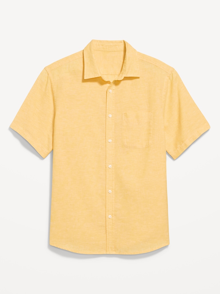 Classic Fit Everyday Linen-Blend Shirt