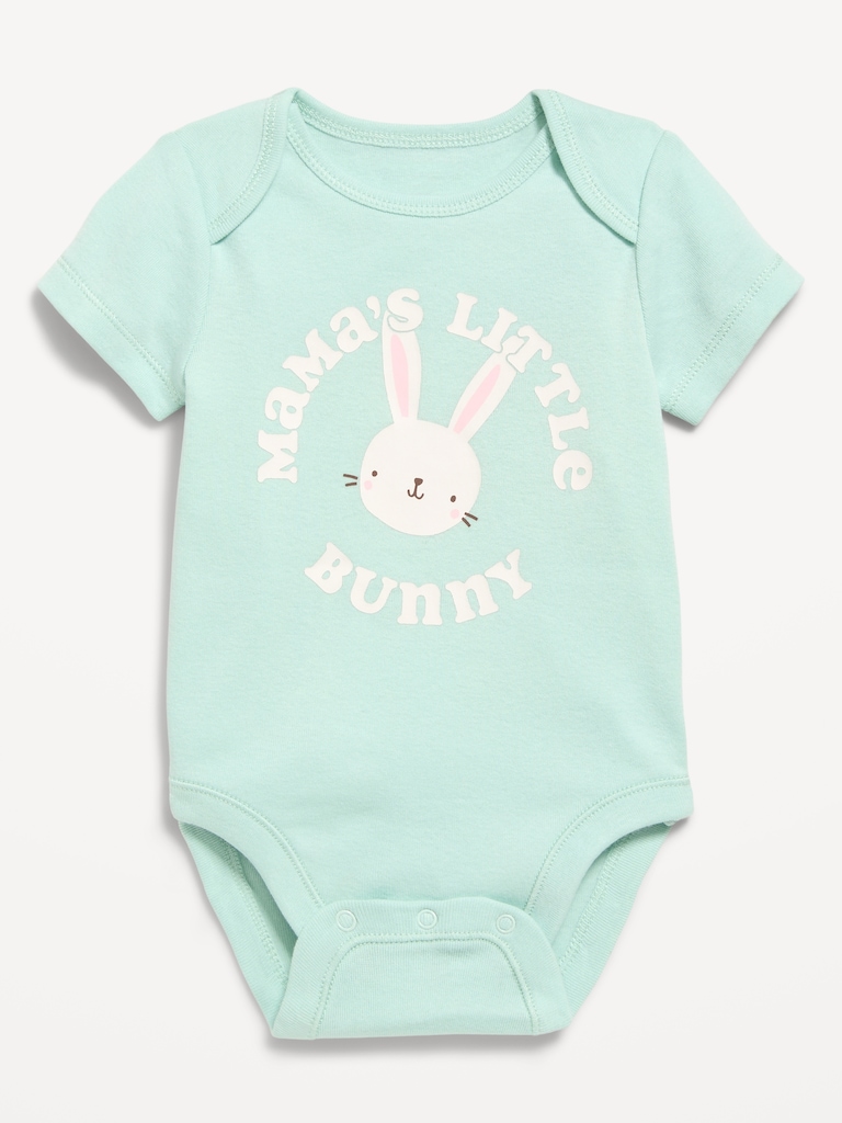 Short-Sleeve Graphic Bodysuit for Baby