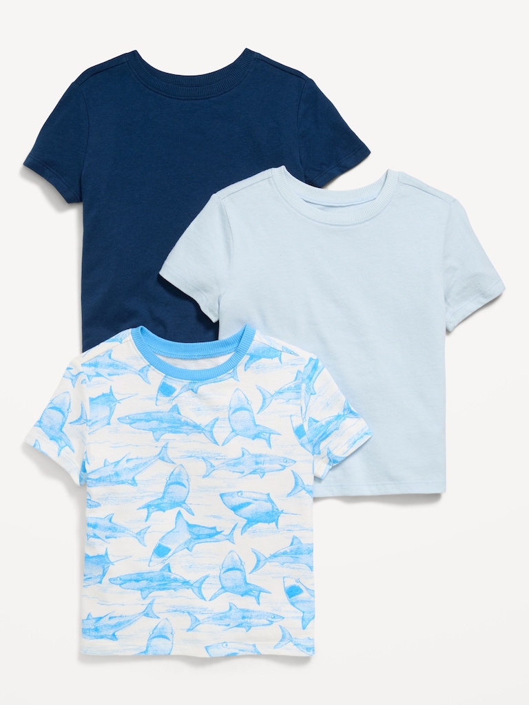 Short-Sleeve T-Shirt 3-Pack for Toddler Boys