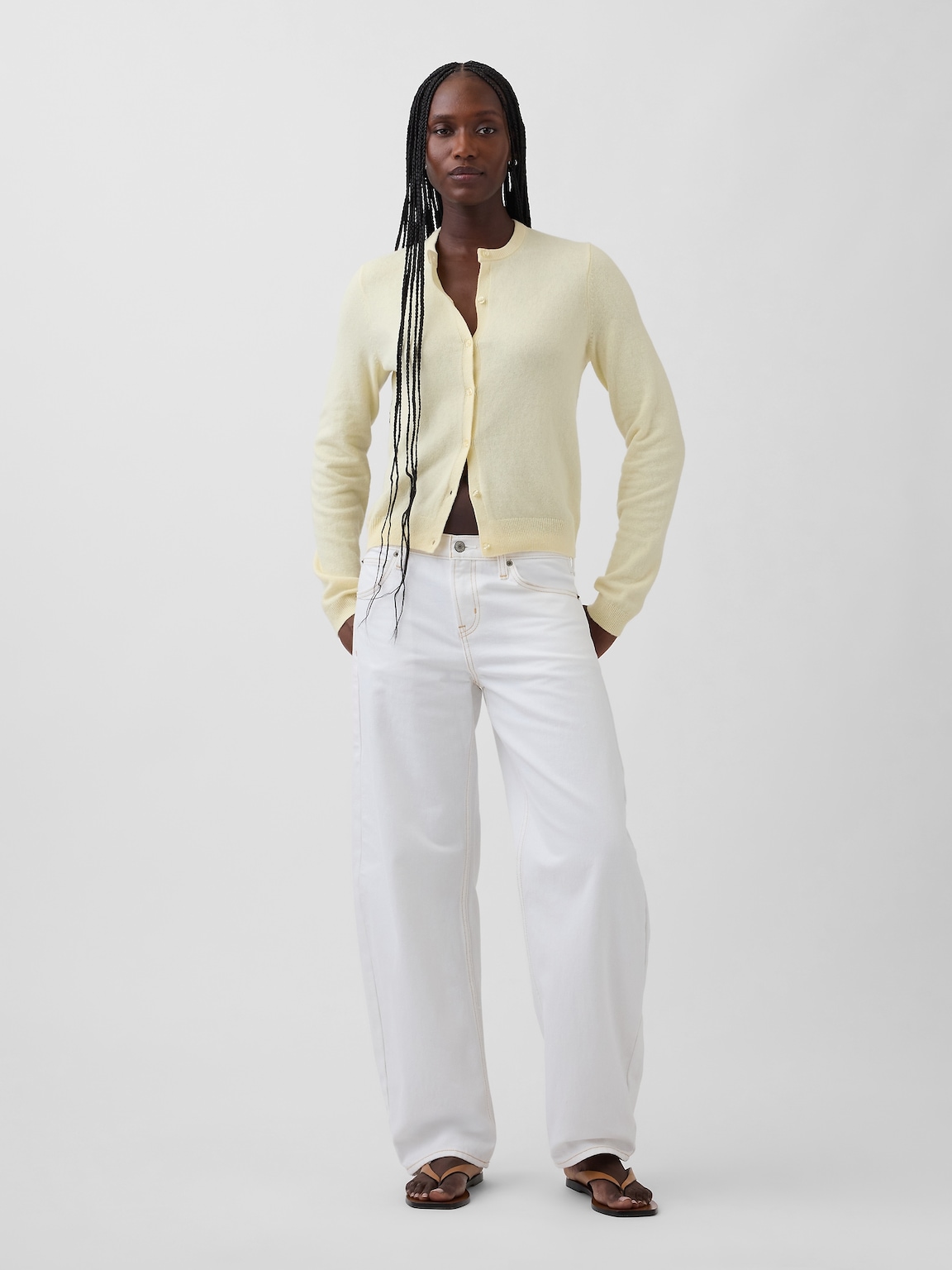 CashSoft Crop Cardigan