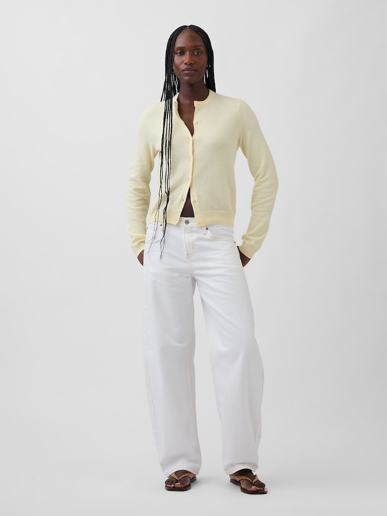 CashSoft Crop Cardigan