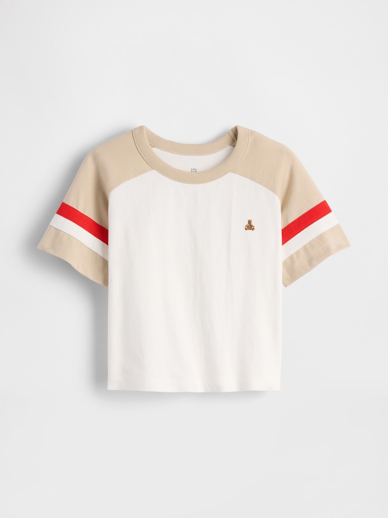 Baby & Toddler Raglan Football T-Shirt