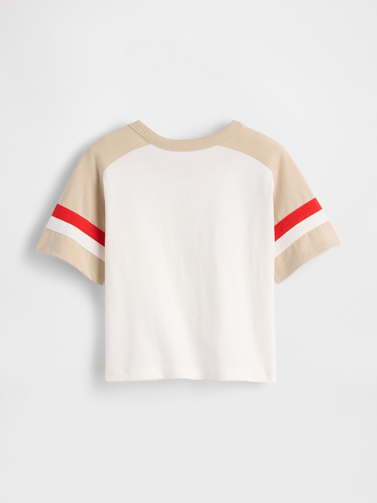 Baby & Toddler Raglan Football T-Shirt