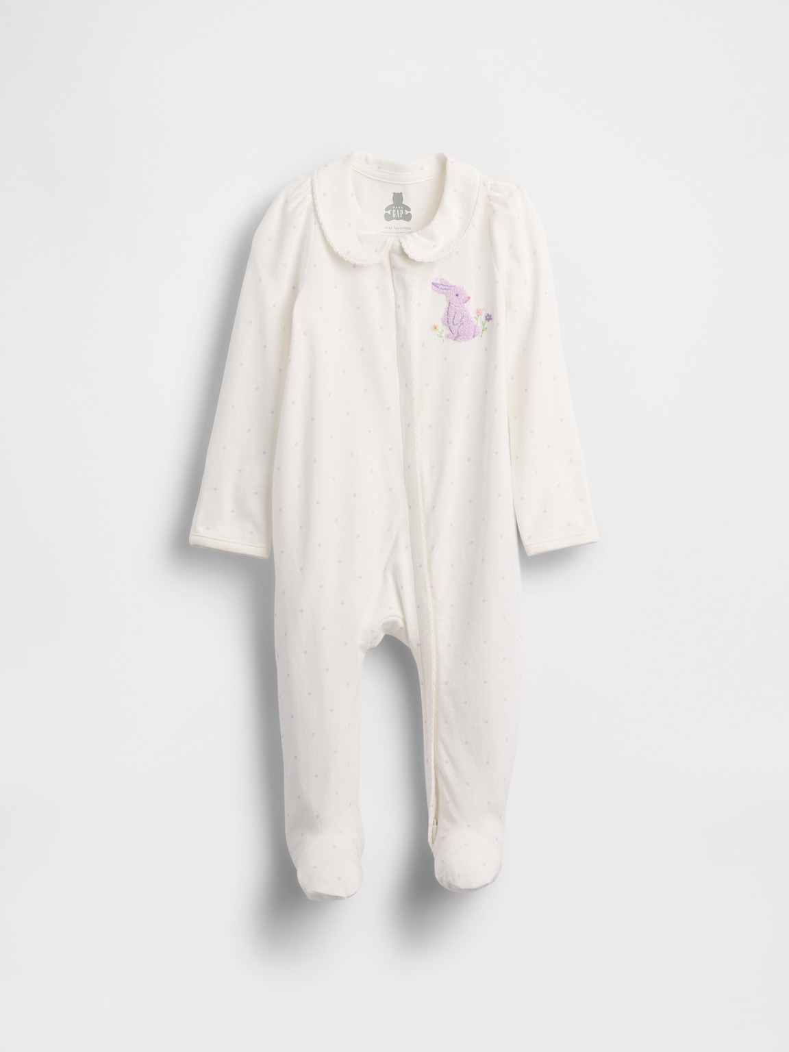 Baby First Favorites Organic Cotton Footed One-Piece