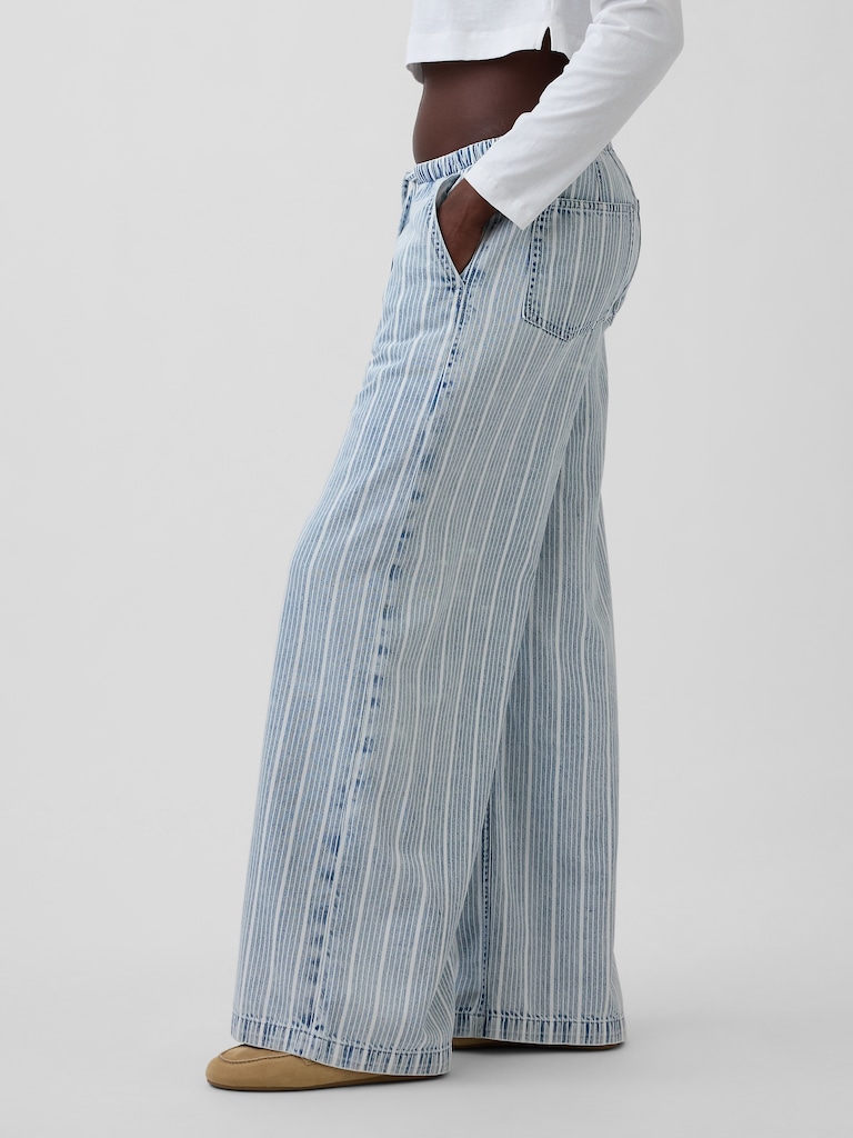 Mid Rise UltraSoft Easy Baggy Jeans