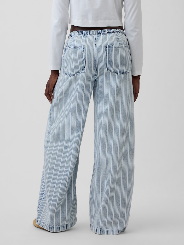 Mid Rise UltraSoft Easy Baggy Jeans