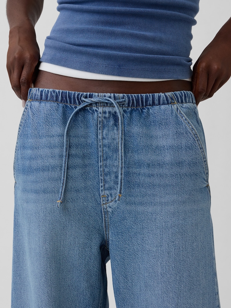 High Rise UltraSoft Easy Barrel Jeans
