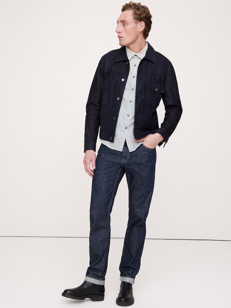 Relaxed-Fit Washed Denim Shirt
