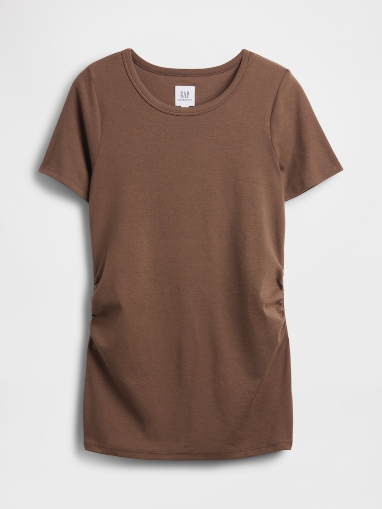 Maternity Modern Crewneck T-Shirt