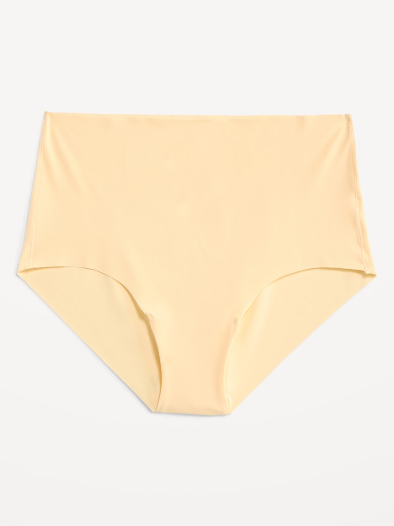 High-Waisted No-Show Brief Underwear