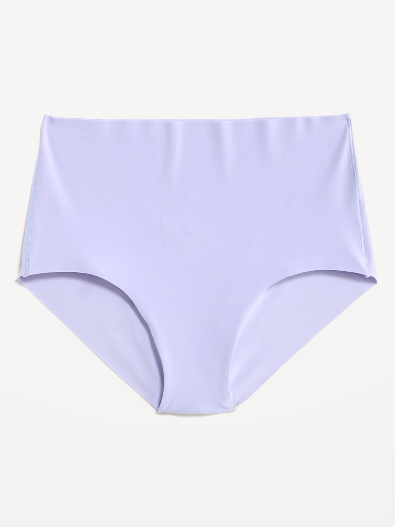 High-Waisted No-Show Brief Underwear