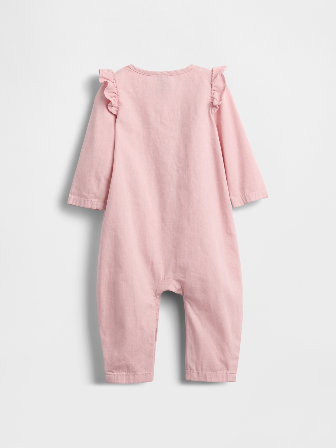 Baby Denim Heart Pocket One-Piece
