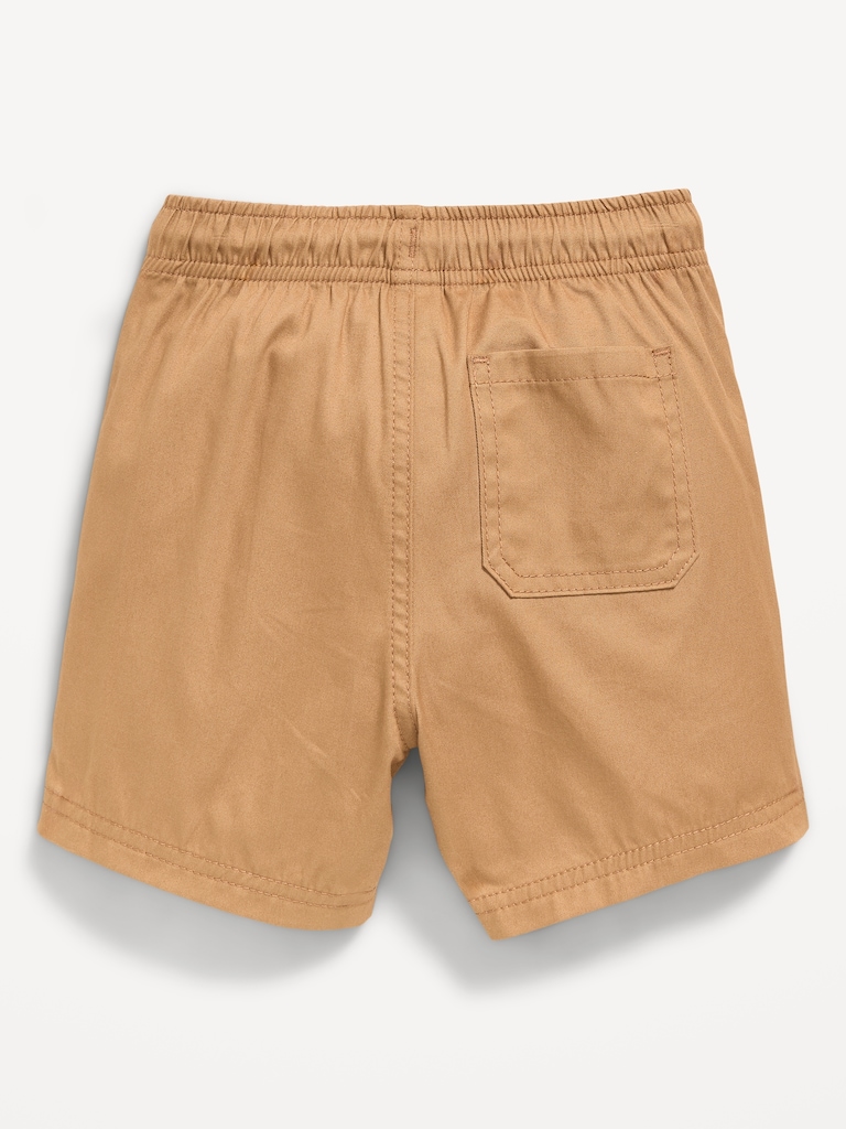 Loose Twill Dock Shorts for Toddler Boys