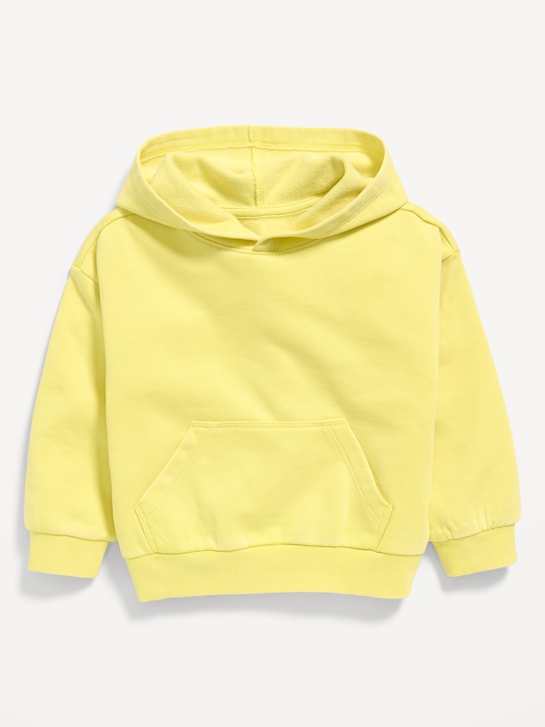 Oversized Boxy Washed Unisex Pullover Hoodie for Toddler