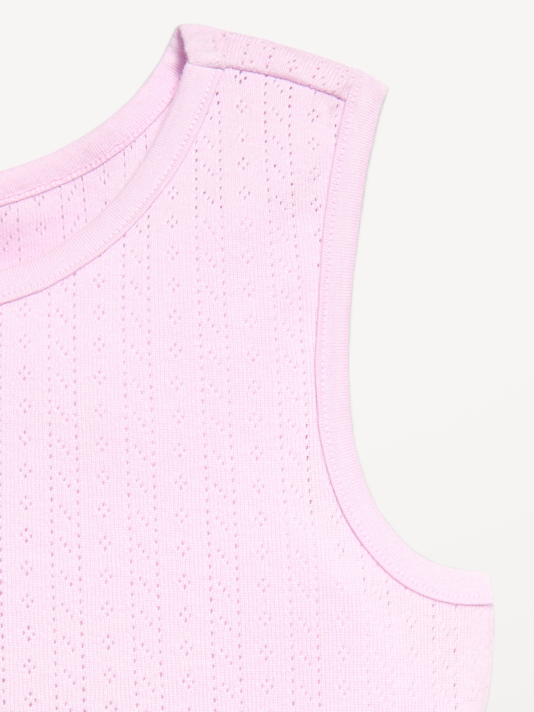 Sleeveless Fit and Flare Dress & Biker Shorts Set for Girls