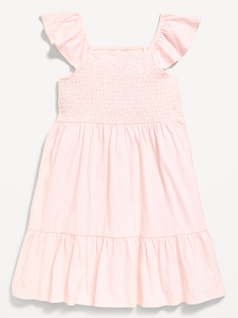 Fit and Flare Smocked Dress for Girls