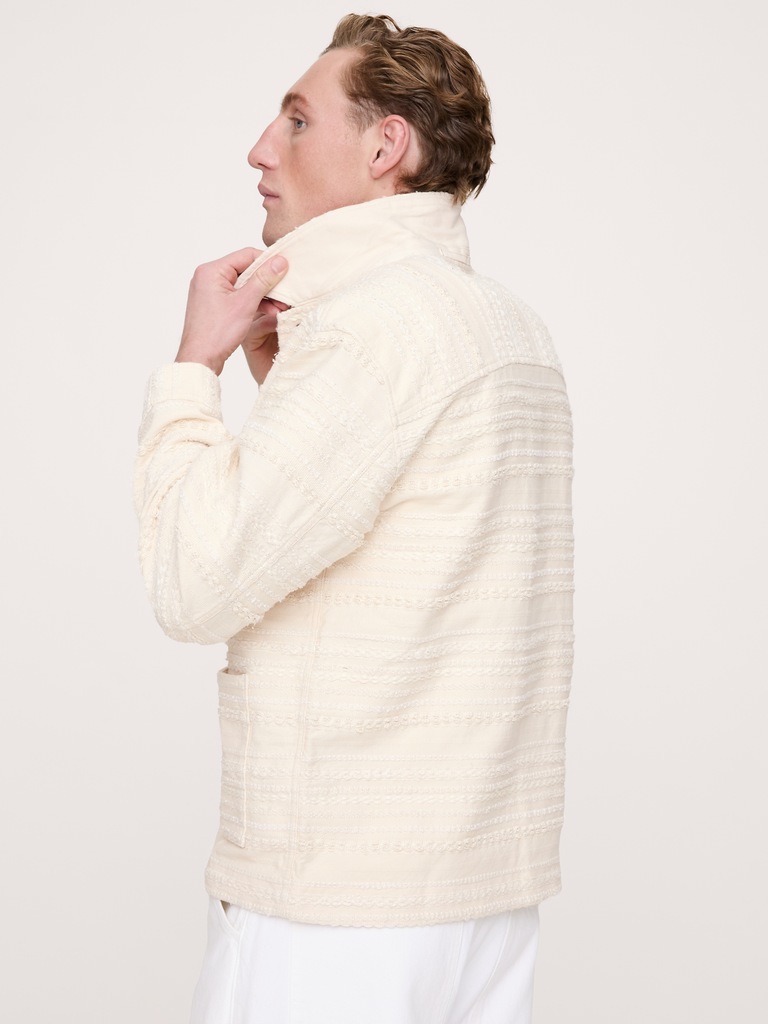 Rope Jacquard Overshirt