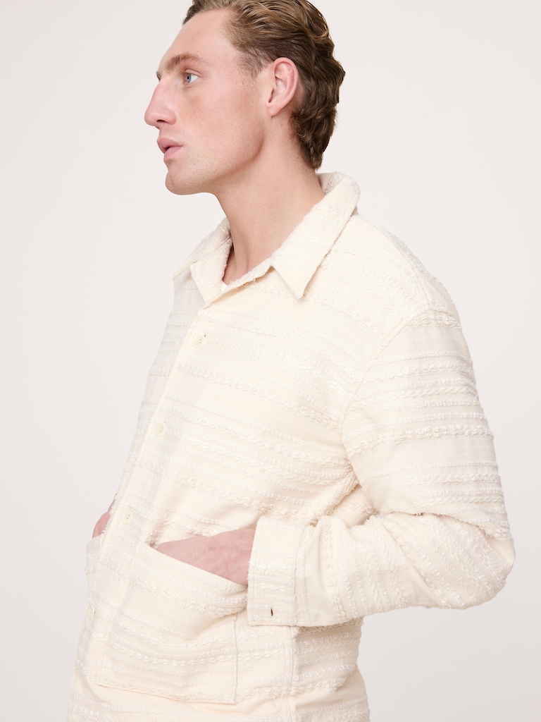 Rope Jacquard Overshirt