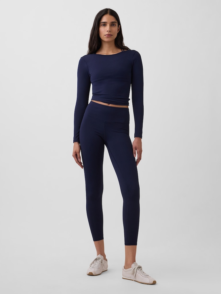 GapFit Smooth Boatneck T-Shirt