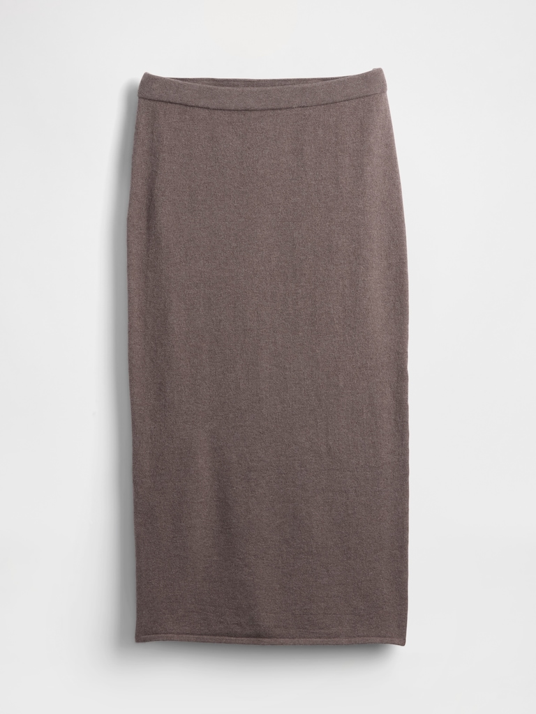 CashSoft Stretch Midi Skirt
