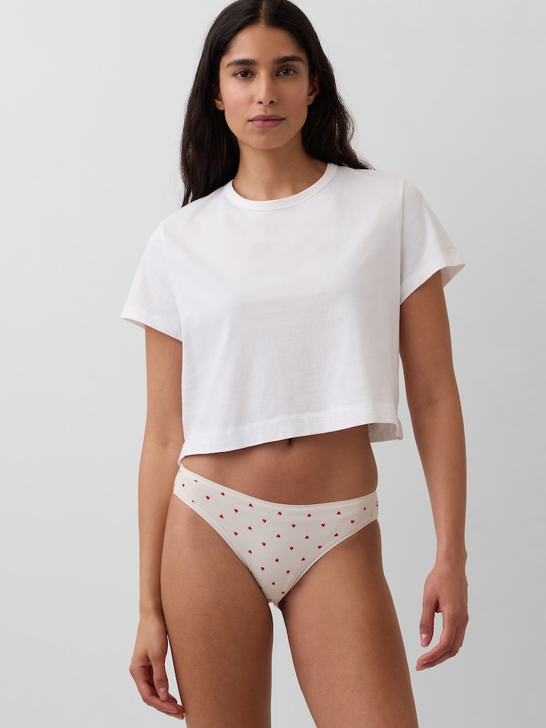 Organic Stretch Cotton Bikini (3-Pack)