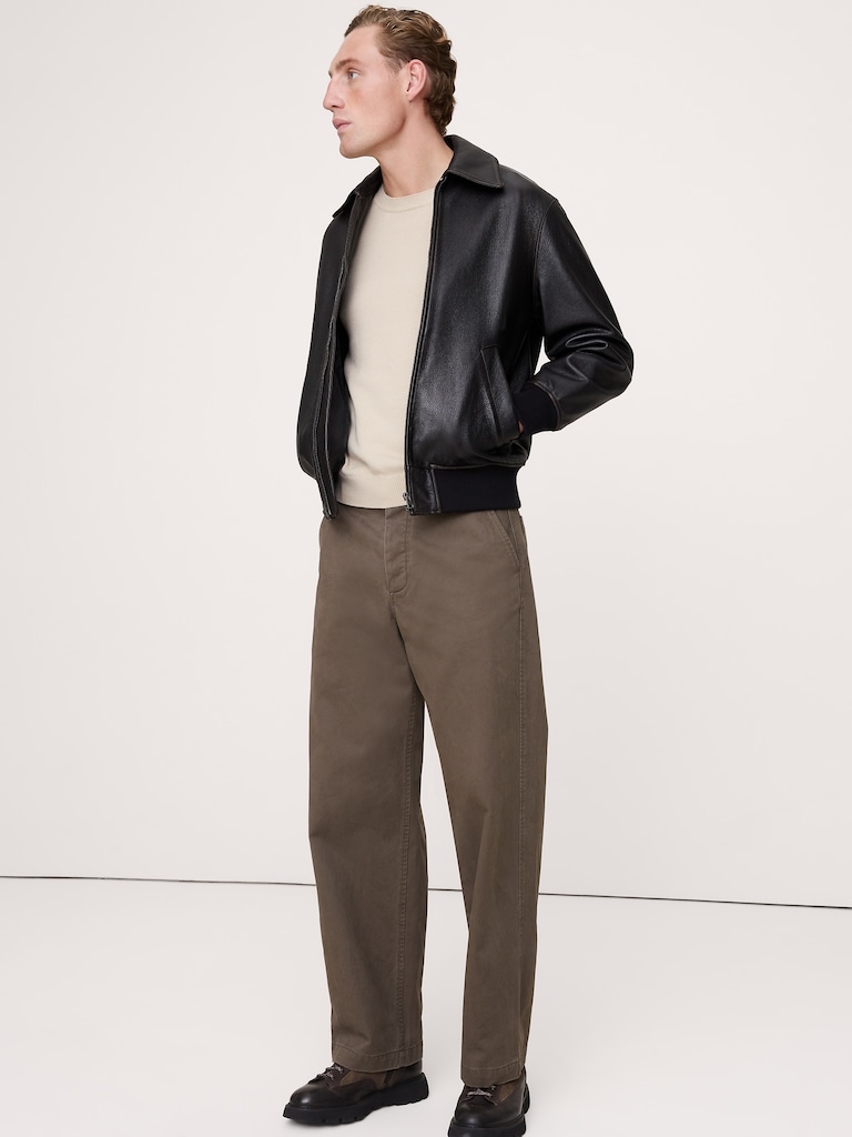 Cotton Crew-Neck Sweater