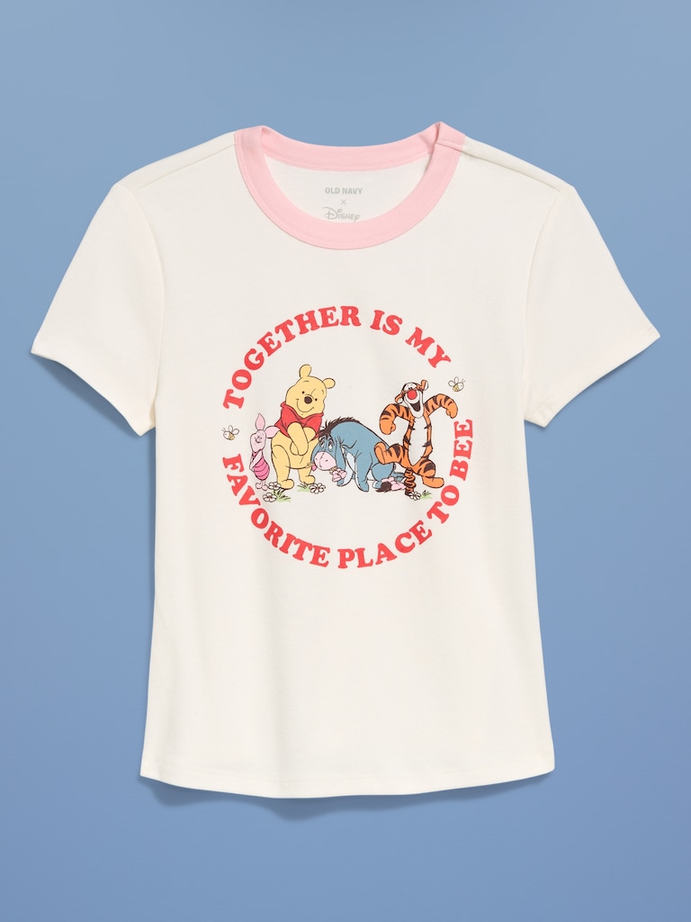 Old Navy x Disney Winnie the Pooh Snug Ribbed T-Shirt for Women