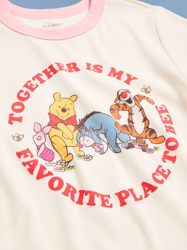 Old Navy x Disney Winnie the Pooh Snug Ribbed T-Shirt for Women