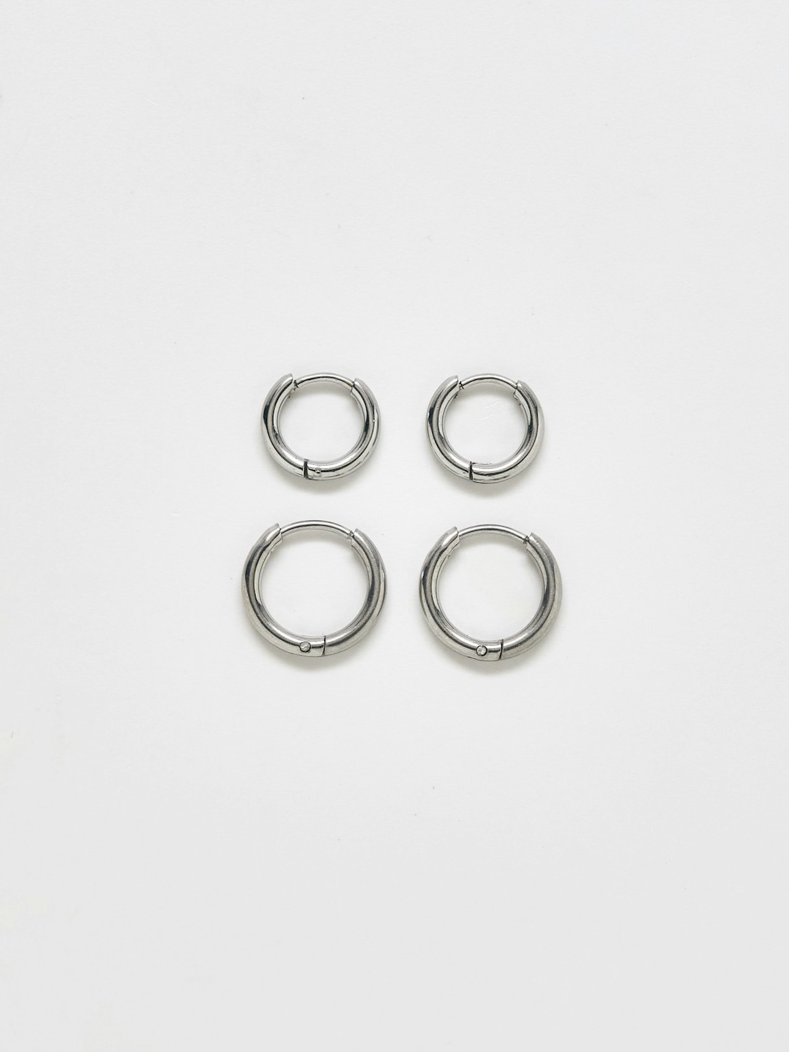 Admiral Row Mini Hoop Earrings Double Pack