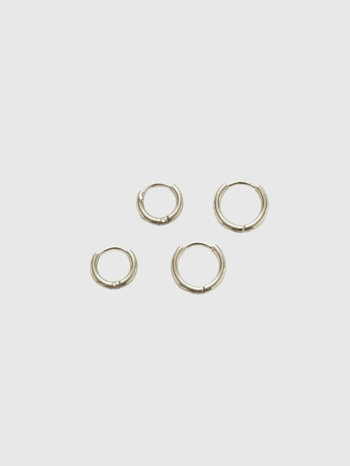 Admiral Row Mini Hoop Earrings Double Pack