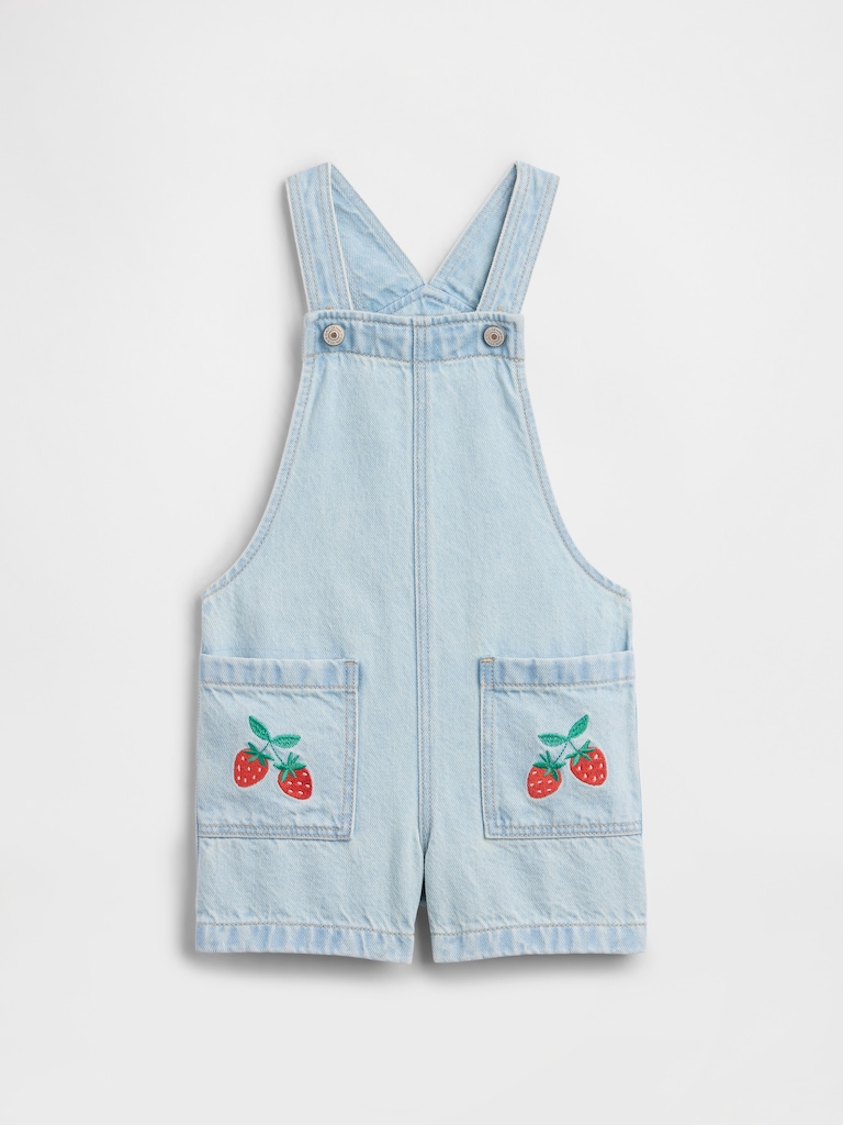 babyGap Relaxed Denim Shortalls