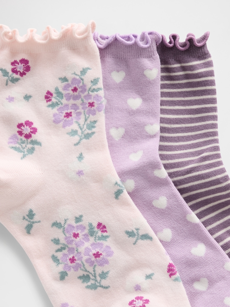 Quarter Crew Socks (3-Pack)