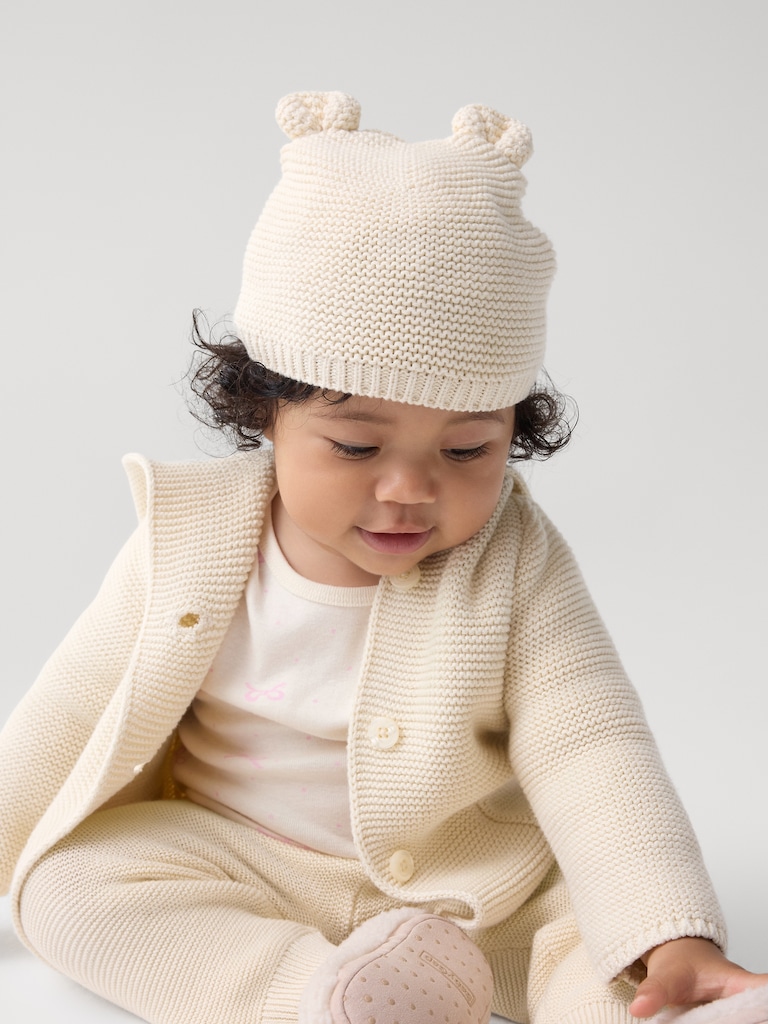 Baby Garter Bear Hat